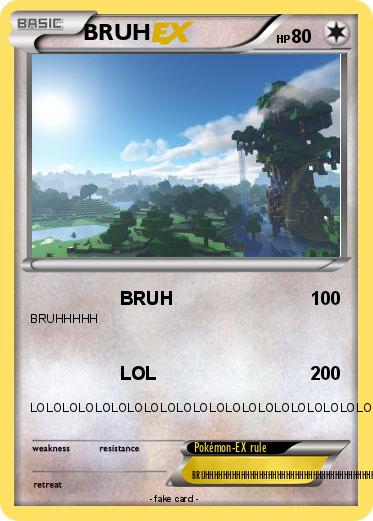 Pokemon BRUH
