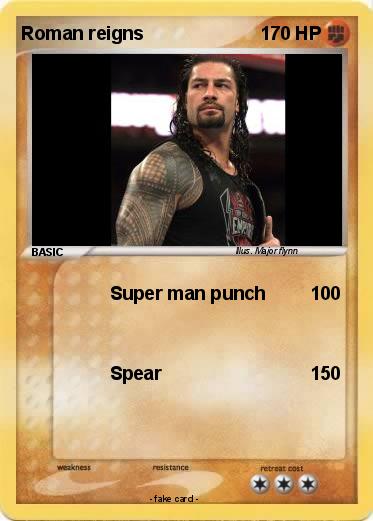Pokemon Roman reigns