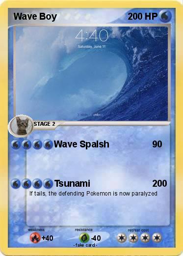 Pokemon Wave Boy