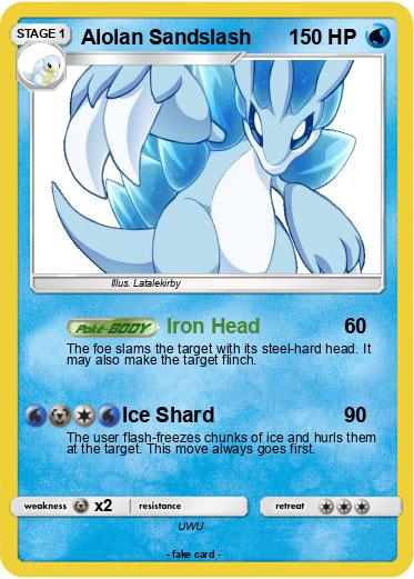 Pokemon Alolan Sandslash