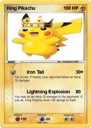 Pokemon King Pikachu