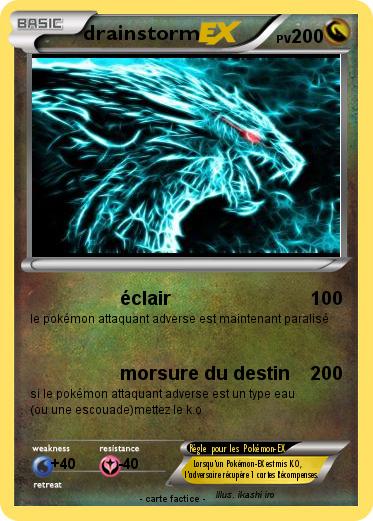 Pokemon drainstorm