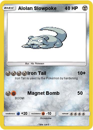 Pokemon Alolan Slowpoke
