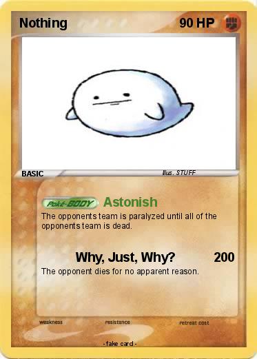 Pokemon Nothing