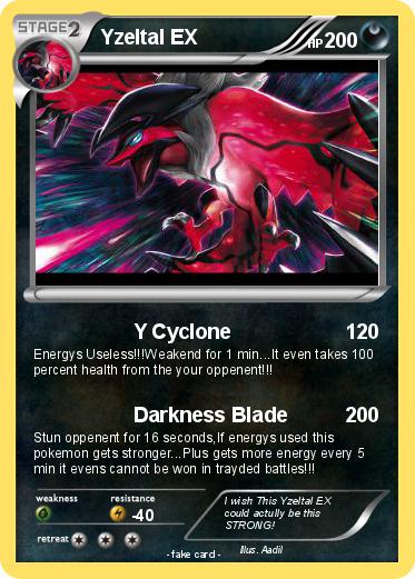 Pokemon Yzeltal EX