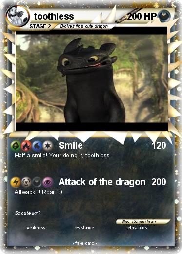 Pokemon toothless