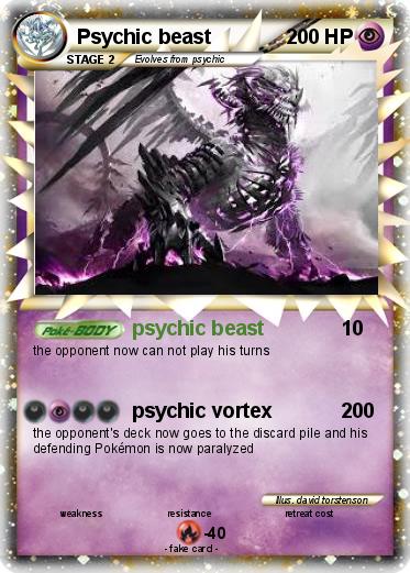Pokemon Psychic beast
