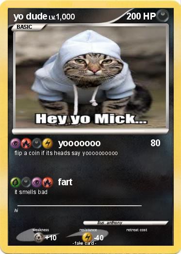 Pokemon yo dude