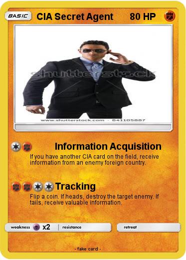 Pokemon CIA Secret Agent