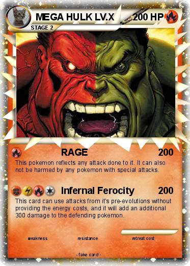 Pokemon MEGA HULK LV.X