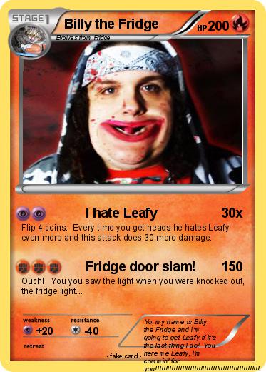 Pokemon Billy the Fridge