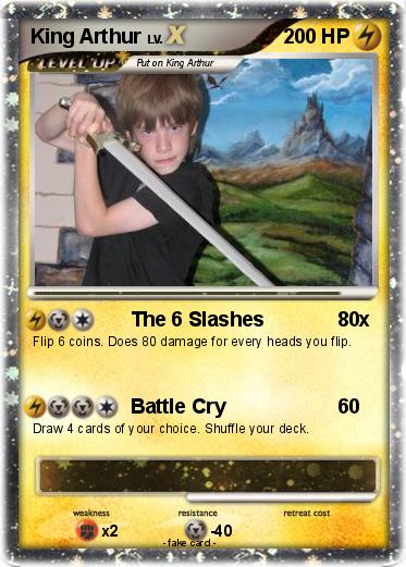 Pokemon King Arthur