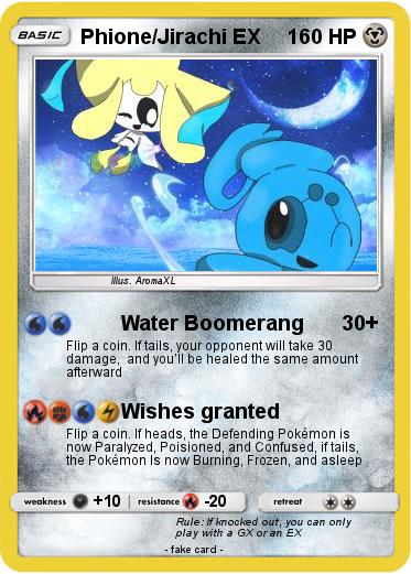 Pokemon Phione/Jirachi EX