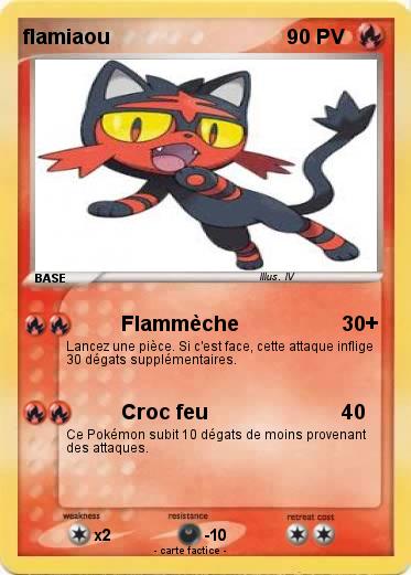 Pokemon flamiaou