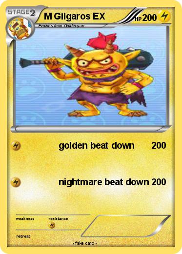 Pokemon M Gilgaros EX