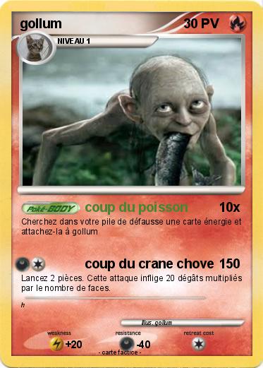 Pokemon gollum