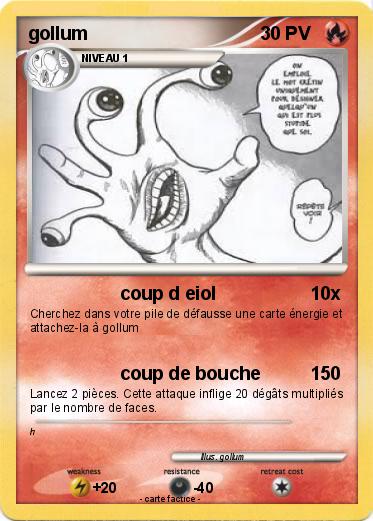Pokemon gollum