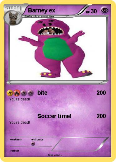Pokemon Barney ex