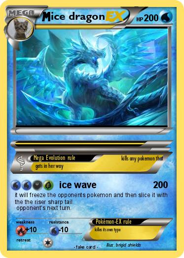 Pokemon ice dragon