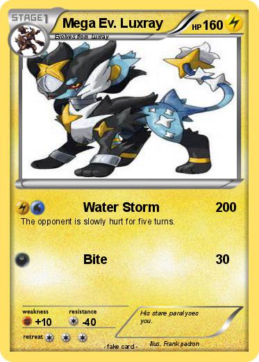 Pokemon Mega Ev. Luxray