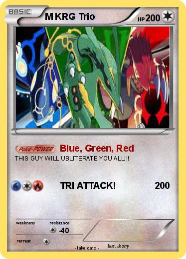 Pokemon M KRG Trio