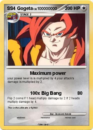 Pokemon SS4 Gogeta