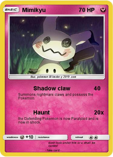 Pokemon Mimikyu