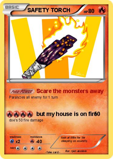 Pokemon SAFETY TORCH