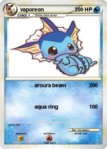 Pokemon vaporeon