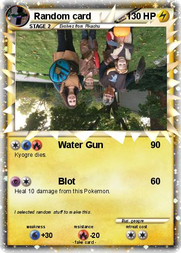 Pokemon Random card