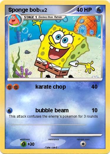 Pokemon Sponge bob