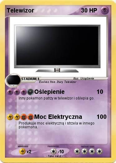 Pokemon Telewizor