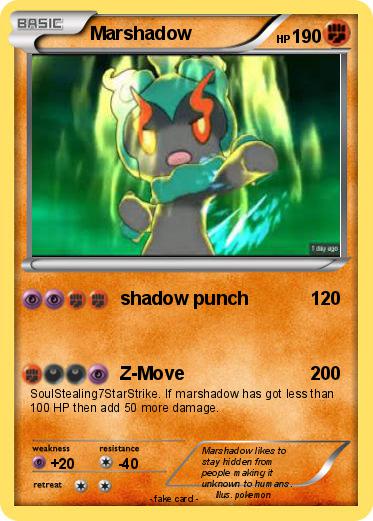Pokemon Marshadow