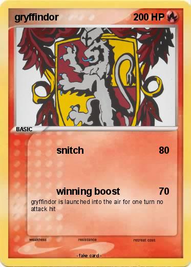 Pokemon gryffindor