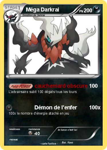 Pokemon Méga Darkrai                                     0                   0                                    0                                   0