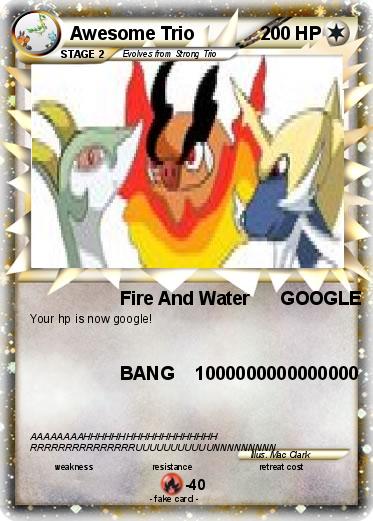 Pokemon Awesome Trio