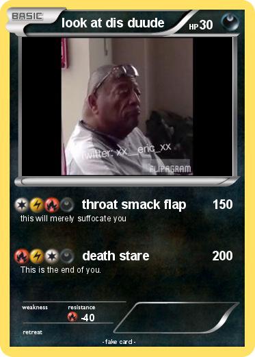 Pokemon look at dis duude