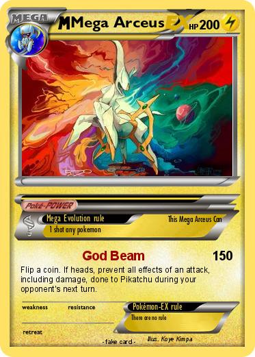 Pokemon Mega Arceus