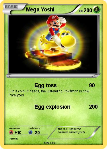 Pokemon Mega Yoshi