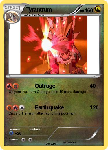 Pokemon Tyrantrum