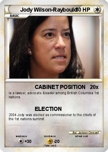Pokemon Jody Wilson-Raybould