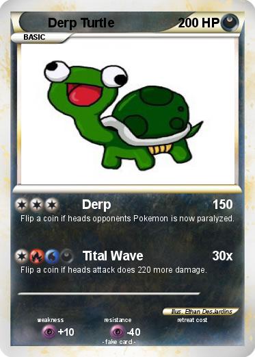 Pokemon Derp Turtle