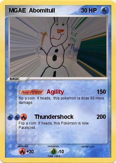 Pokemon MGAE  Abomitull