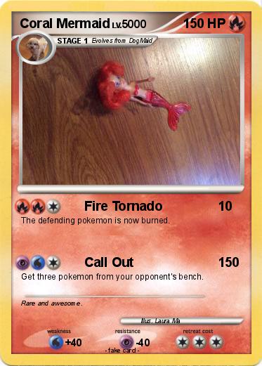 Pokemon Coral Mermaid