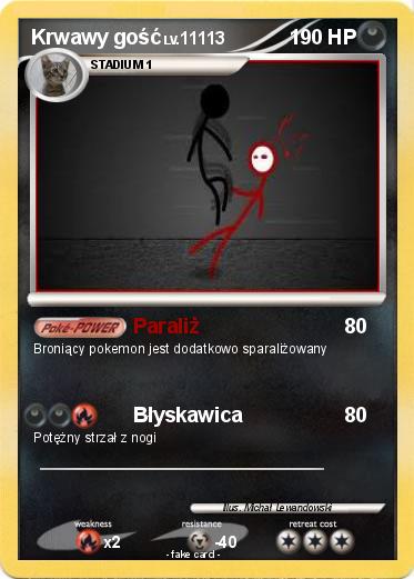 Pokemon Krwawy gość