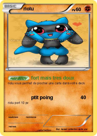 Pokemon riolu