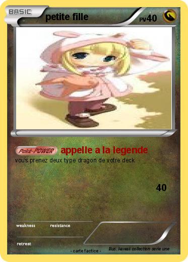 Pokemon petite fille