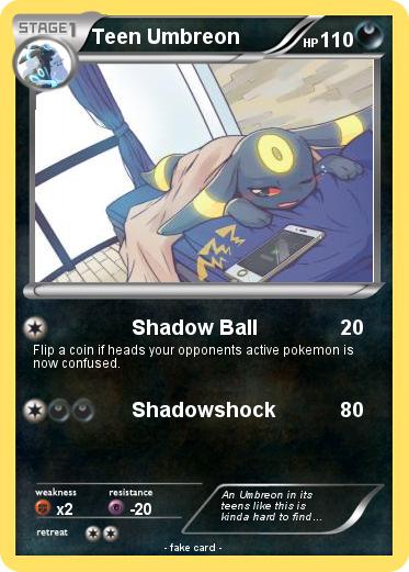 Pokemon Teen Umbreon