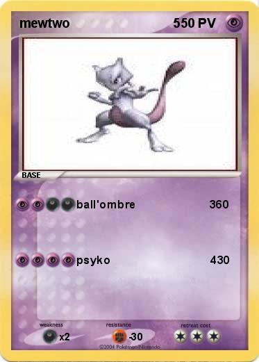 Pokemon mewtwo                             5