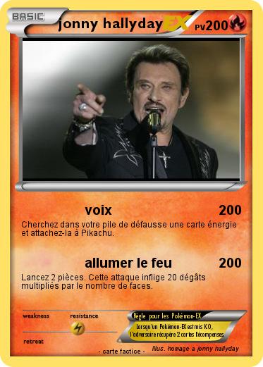 Pokemon jonny hallyday